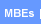 MBEs